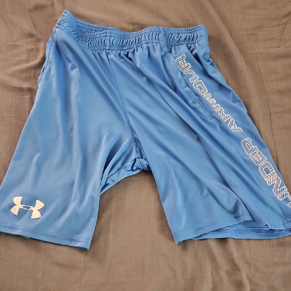 YLG Under Armour  Blue Athletic Shorts‎